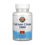 KAL Calcium Citrate 1000mg - Superior Absorption for Strong Bones