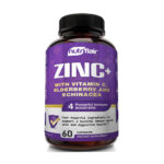 Nutriflair Zinc+ - Immune Booster with Vitamin C, Elderberry, and Echinacea