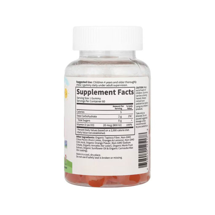 Garden of Life Kids Vitamin D3 Gummies: Healthy Growth and Immunity - Image 2