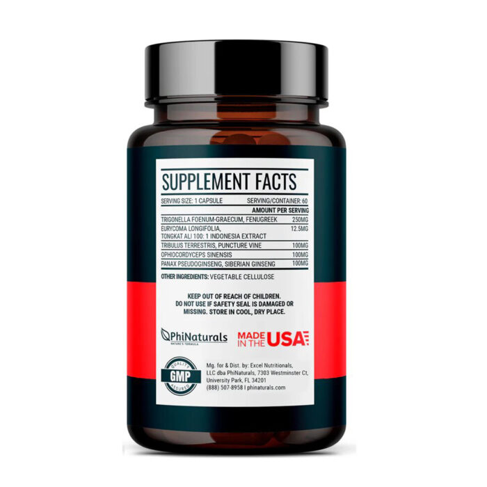 PhiNaturals Test Plus - Natural Performance Booster - Image 2