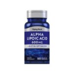 Piping Rock Alpha Lipoic Acid 600mg + Biotin Optimizer – Antioxidant & Metabolic Support