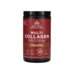Ancient Nutrition Multi Collagen Protein – Chocolate Flavor with Vitamin C & Probiotics (10 oz | 283g)