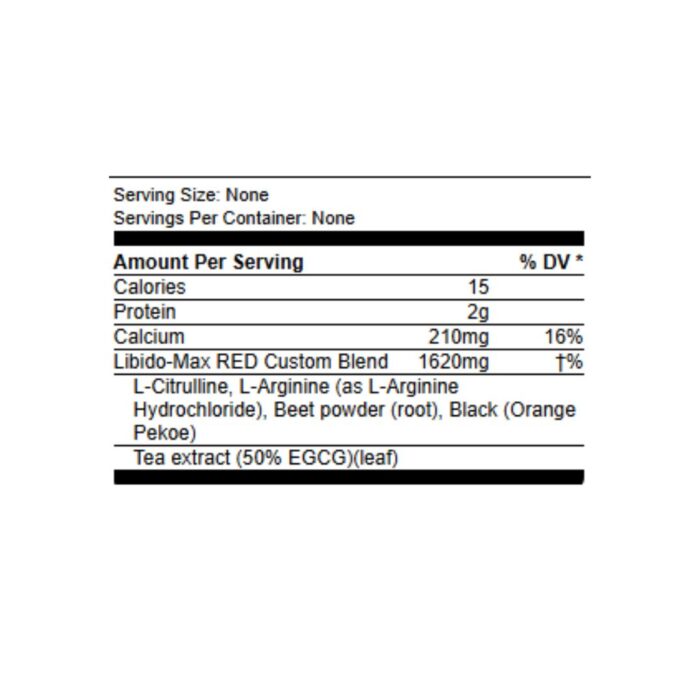 Libido-Max Red – Nitric Oxide Performance Booster - Image 2