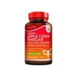 Apple Cider Vinegar Capsules with The Mother – 180 Vegan Capsules for Digestive Health, Weight Management, and Detox, Non-GMO, Gluten-Free.