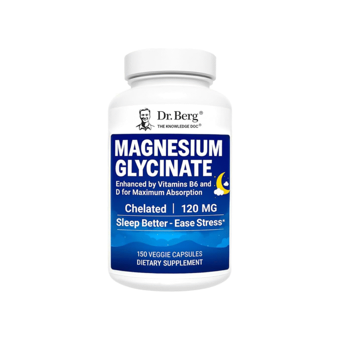 Magnesium Glycinate  Enhanced by Vitamins B6 and D for Maximum Absorption - Image 1