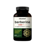 NatureBell Berberine 1,500mg with Ceylon Cinnamon & Turmeric – 240 Vegetarian Capsules