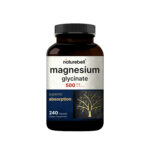 NatureBell Magnesium Glycinate 500mg – 240 Capsules