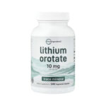 Micro Ingredients Lithium Orotate 10 mg – 240 Vegetarian Capsules