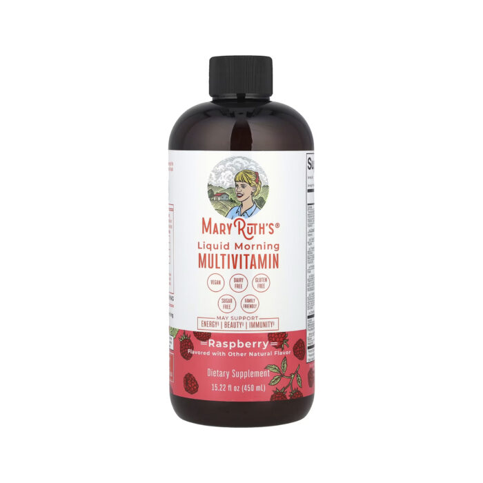 Artboard 1 copy 27 MaryRuth's Liquid Morning Multivitamin – Raspberry (450 mL) - Image 1