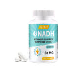 AZAROE NADH 50 MG with CoQ10, D-Ribose & Grape Seed Extract – 60 Capsules