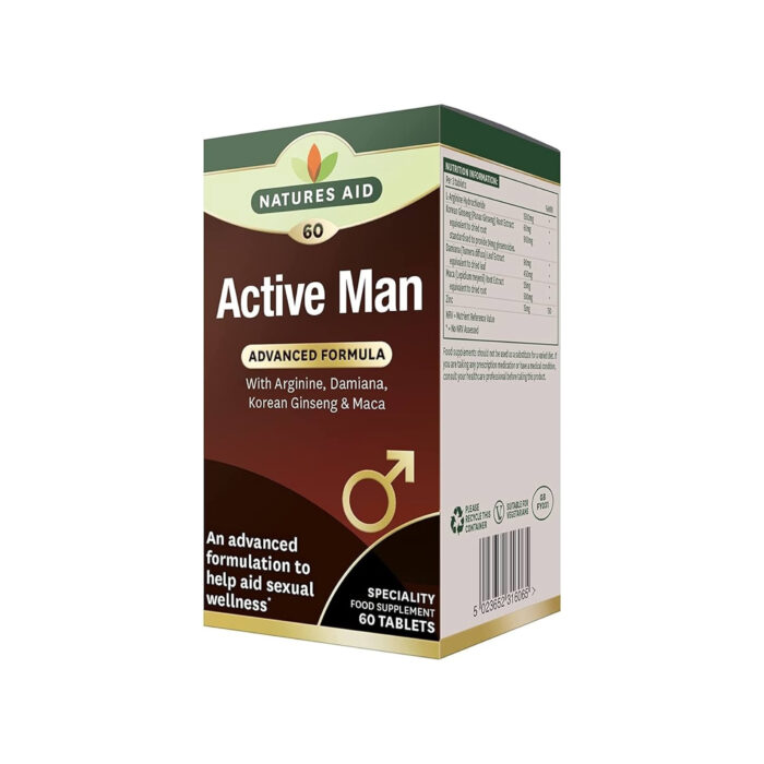 Artboard 5 Natures Aid Active Man Advanced Formula – 60 Tablets - Image 1