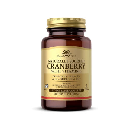 Solgar Naturally Sourced Cranberry with Vitamin C