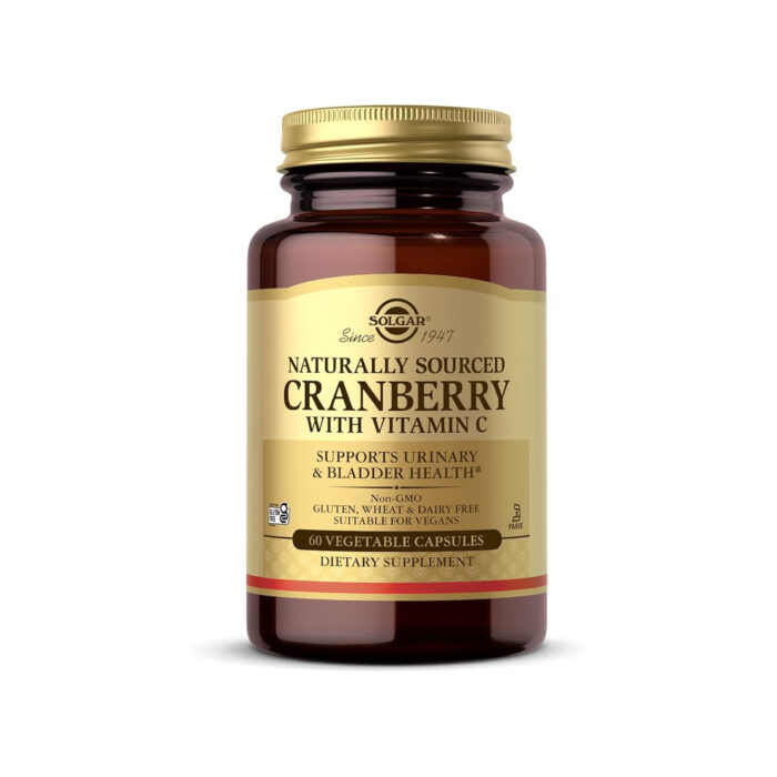 Artboard 1 Solgar Naturally Sourced Cranberry with Vitamin C - Image 1