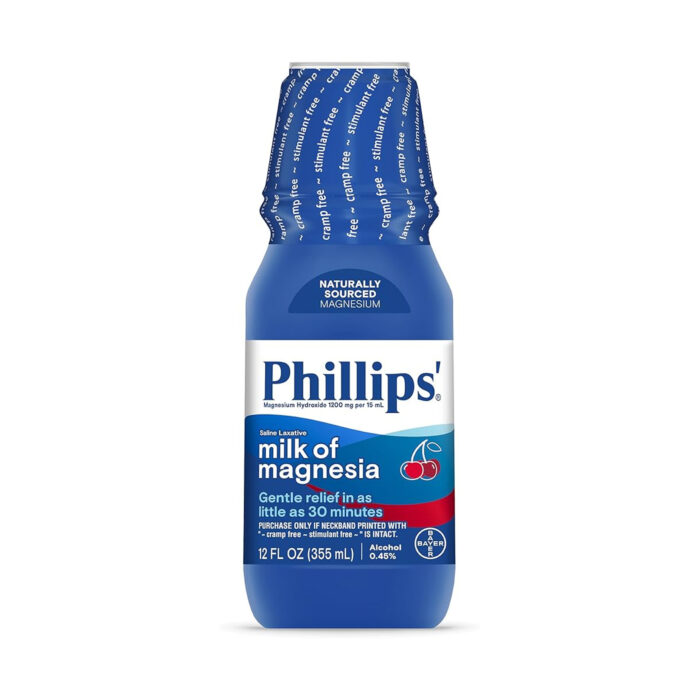 Phillips' Milk of Magnesia Saline Laxative (Cherry) - Image 1