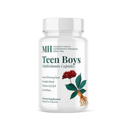 Michael’s Health Teen Boys Multivitamin Capsules