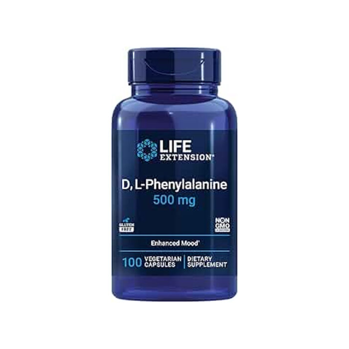 Artboard 2 (1) Life Extension D, L-Phenylalanine - Image 1