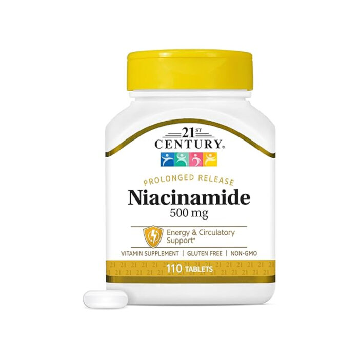 21st Century Prolonged Release Niacinamide 500 mg - Image 1
