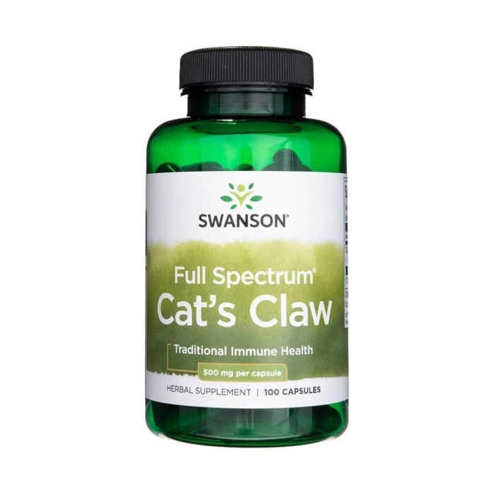 Artboard 27 Swanson Full Spectrum Cat's Claw 500 mg - Image 1