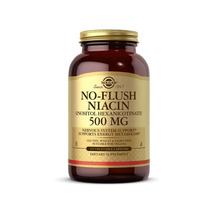 Artboard 7 Solgar No-Flush Niacin 500 mg - Image 1